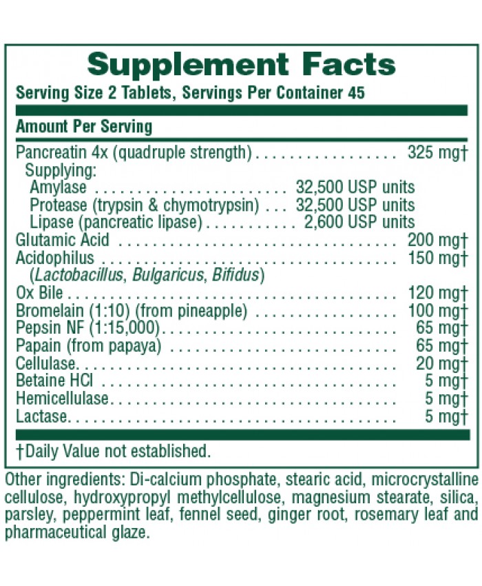 Nature's Plus Ultra Zyme 90tabs